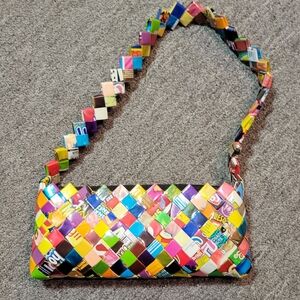 Upcycle Purse - Candy Wrapper Edition